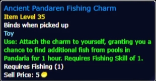 Ancient Pandaren Fishing Charm